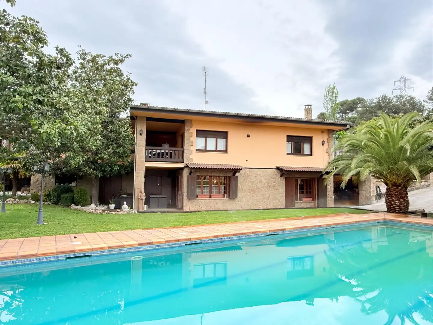 Exterior view of Houses for sale in Calders  with Air Conditioner, Heating and Private garden