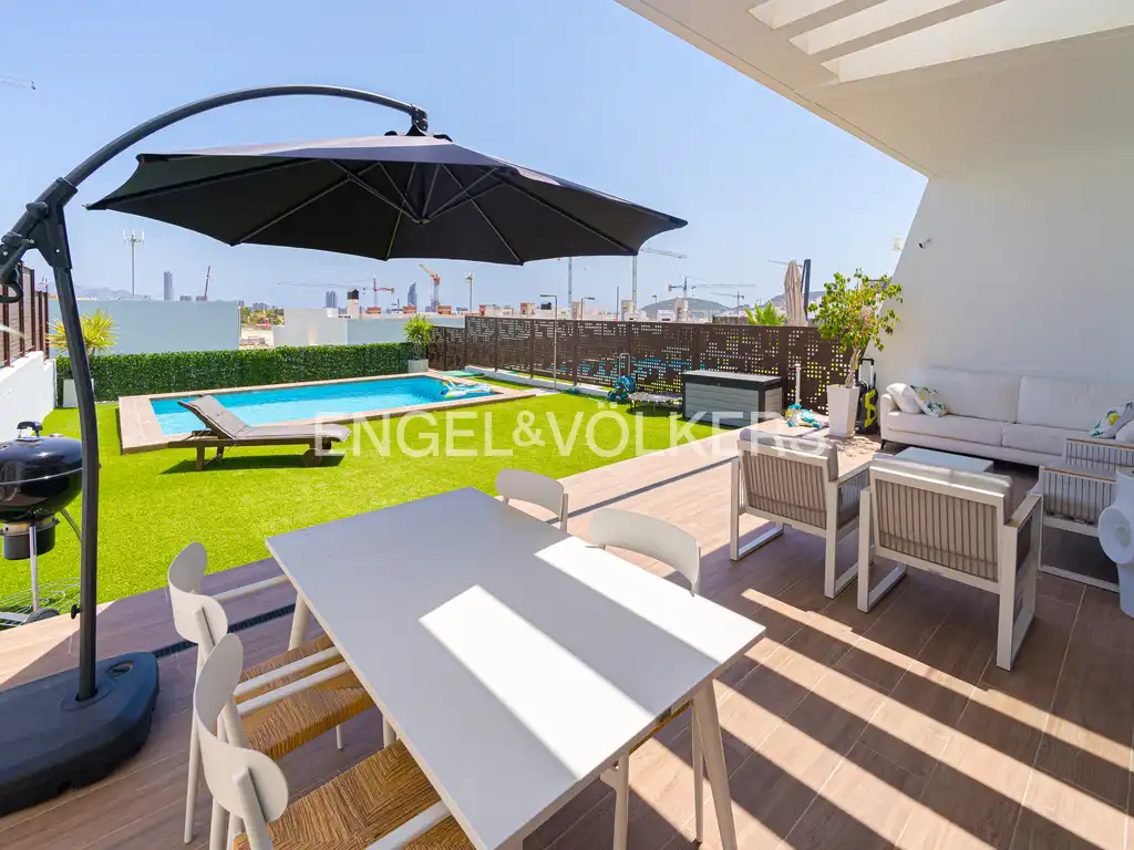 Casa amb piscina en venda a Balcón de Finestrat - Terra Marina, imagen 3