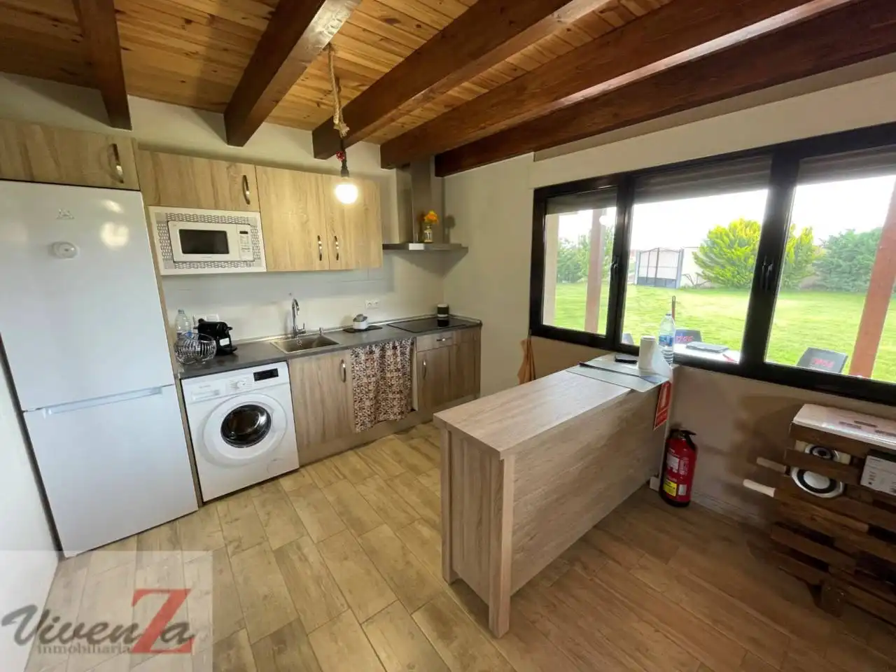 Cocina de Casa o chalet en venta en Coreses con Calefacción, Jardín privado y Piscina