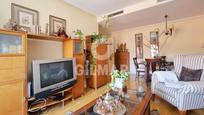 Living room of Flat for sale in  Madrid Capital  with Air Conditioner, Heating and Private garden
