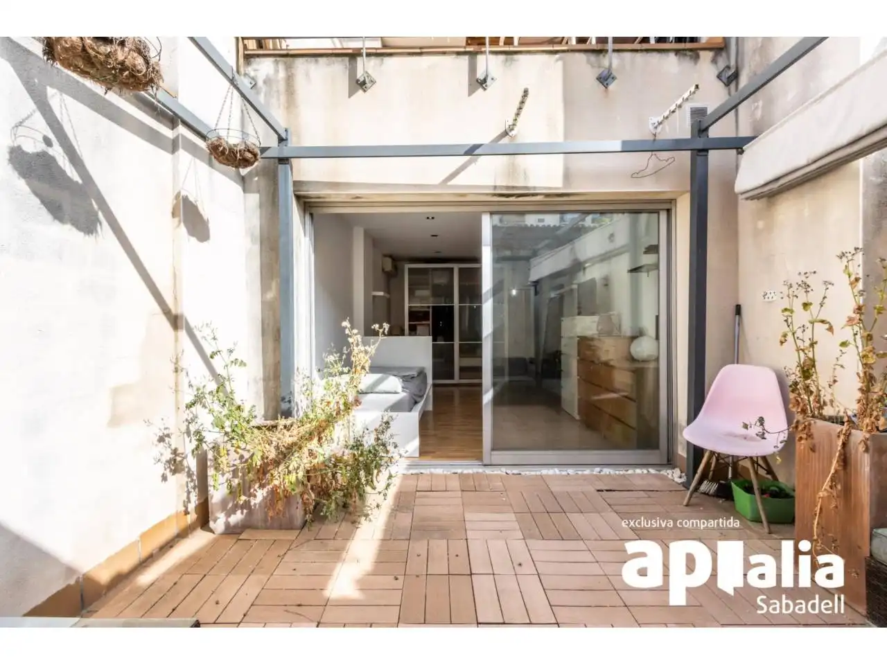 Terraza de Casa o chalet en venta en Sabadell con Aire acondicionado, Calefacción y Jardín privado