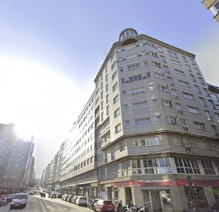 Exterior view of Flat for sale in A Coruña Capital 