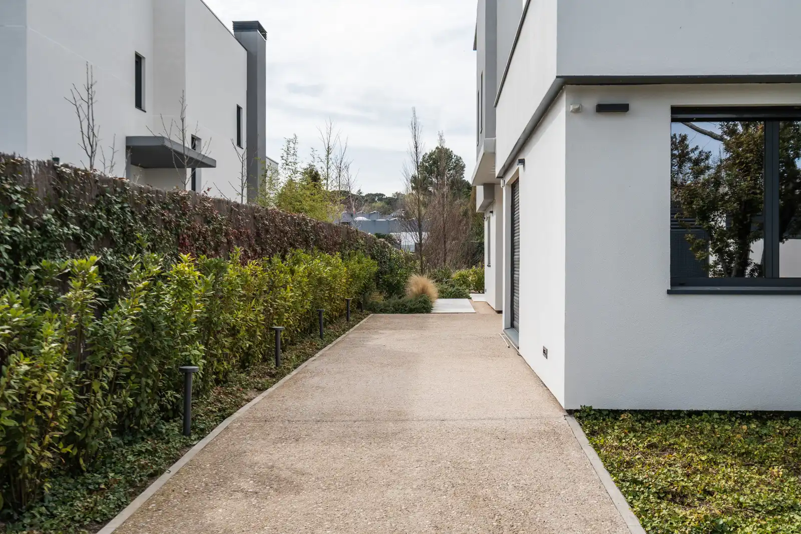 Exterior view of Houses for sale in Villanueva de la Cañada  with Air Conditioner, Heating and Private garden