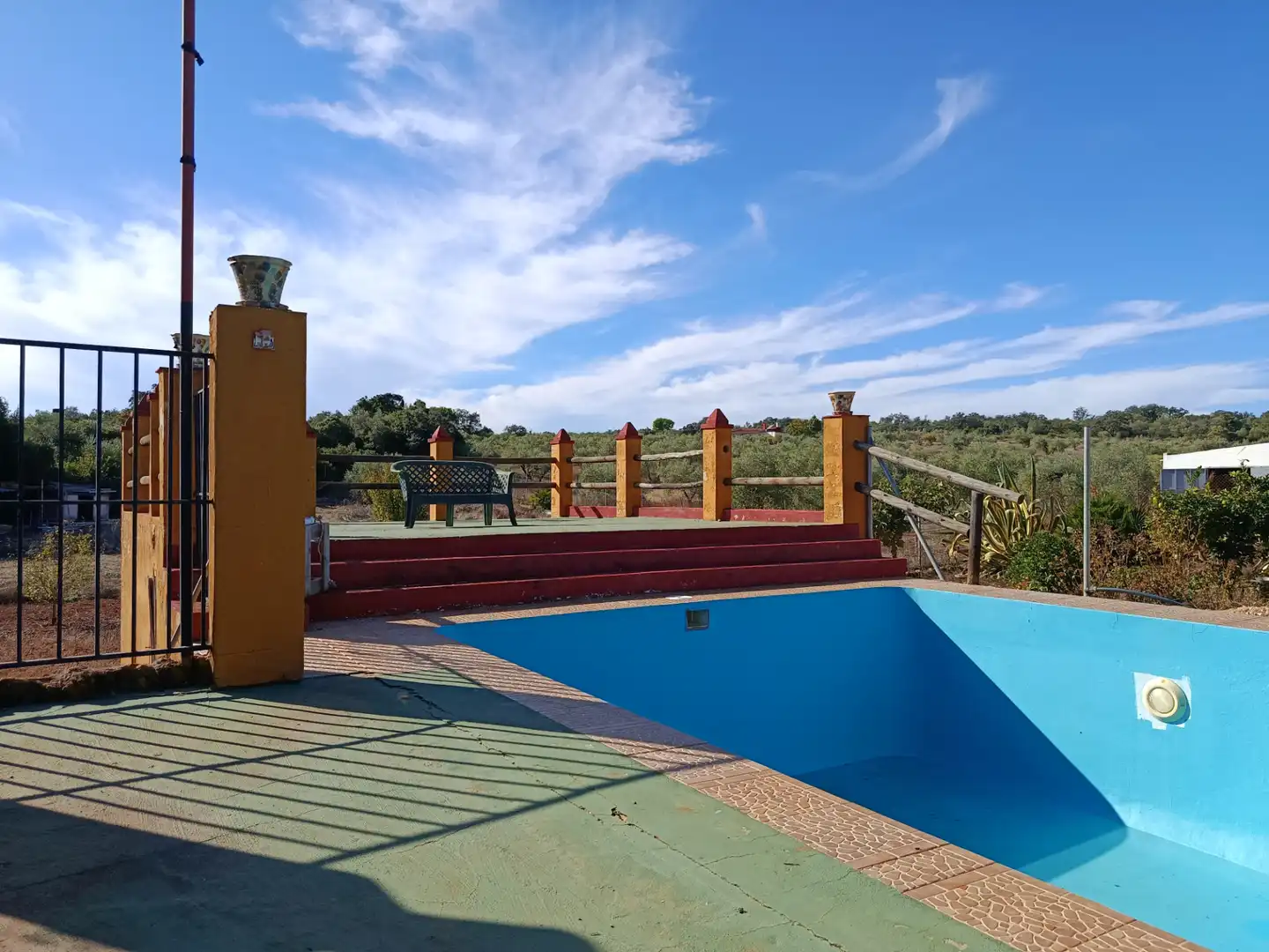 Piscina de Finca rústica en venda en Paterna del Campo amb Aire condicionat, Jardí privat i Terrassa
