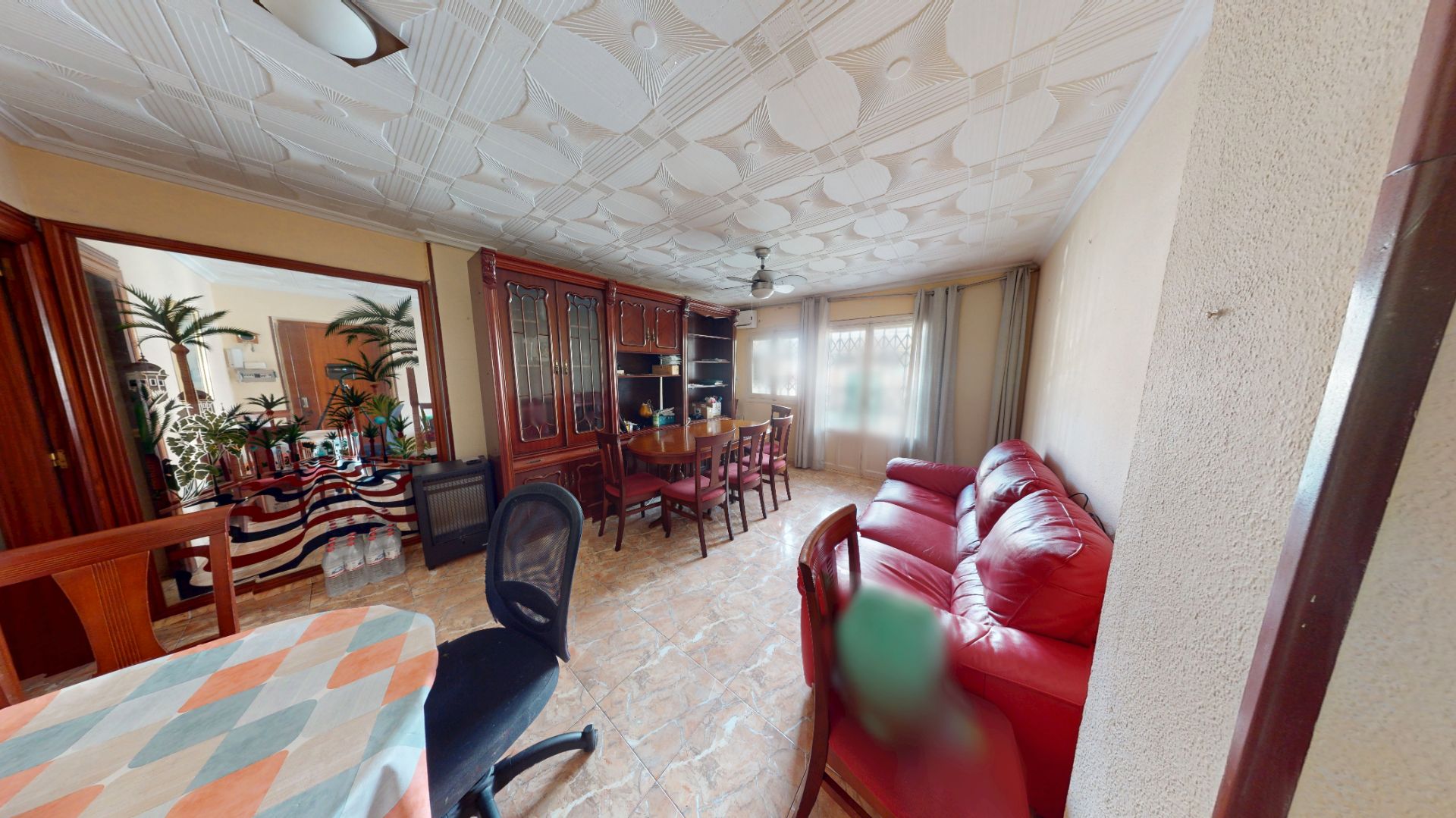 Sala d'estar de Pis en venda en Alicante / Alacant amb Aire condicionat, Moblat i Rentadora