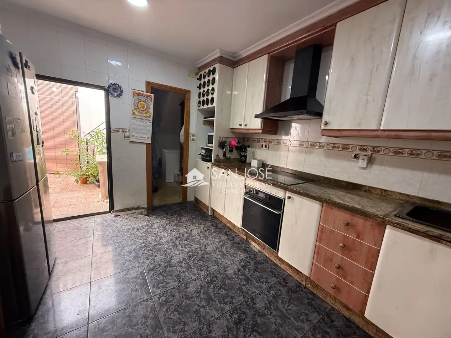 Cuina de Casa o xalet en venda en Aspe amb Aire condicionat, Calefacció i Terrassa