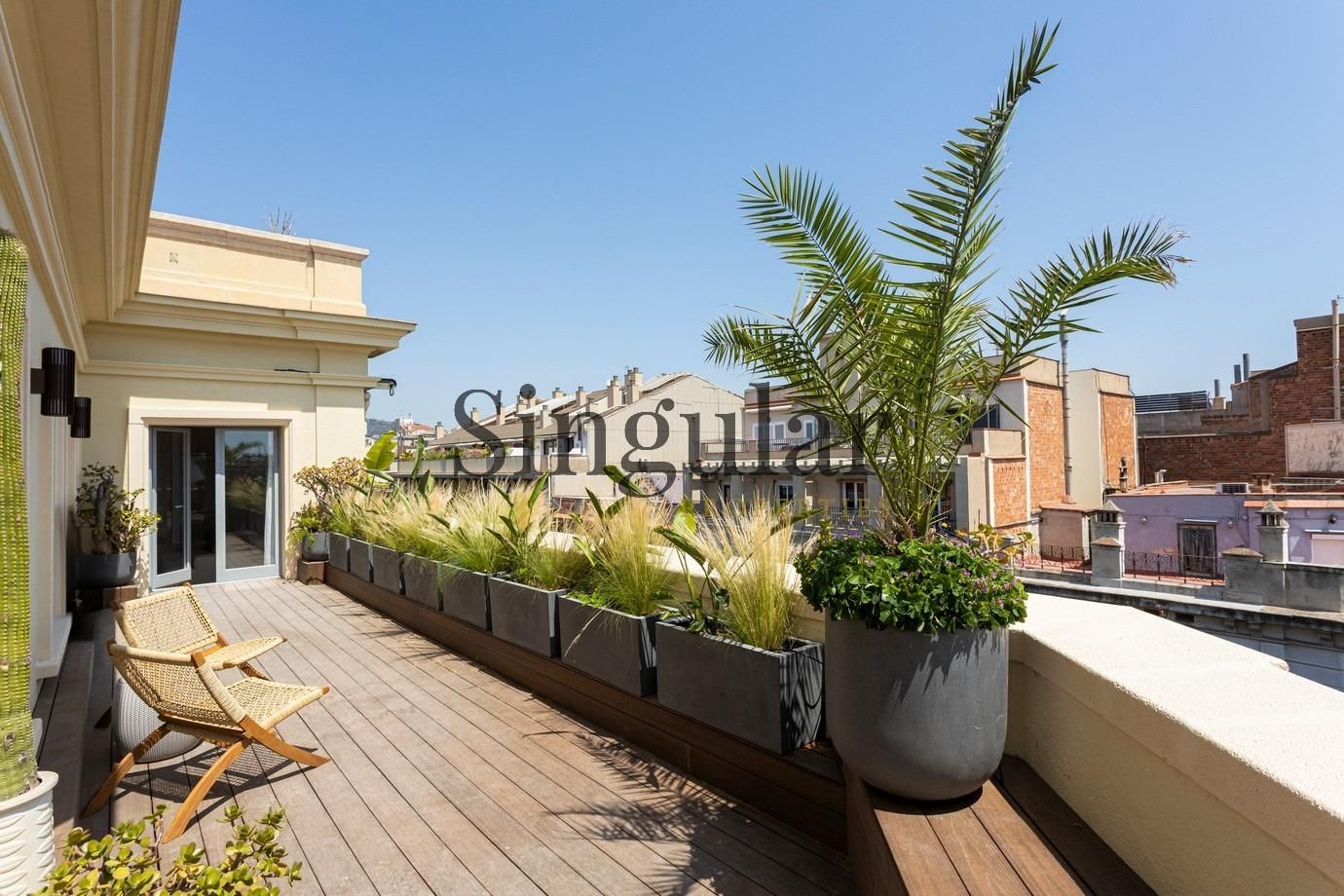 Terrassa de Àtic en venda en  Barcelona Capital amb Aire condicionat, Calefacció i Terrassa