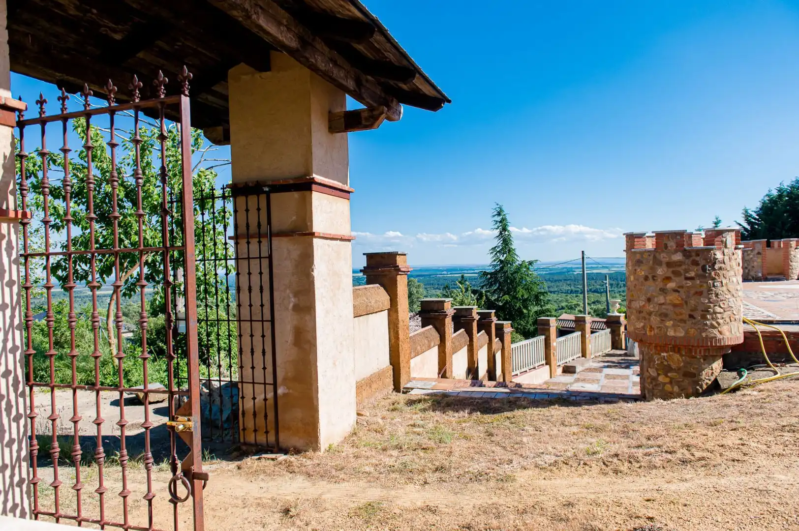 Terraza de Casa o chalet en venta en Quintana del Castillo con Calefacción, Jardín privado y Terraza