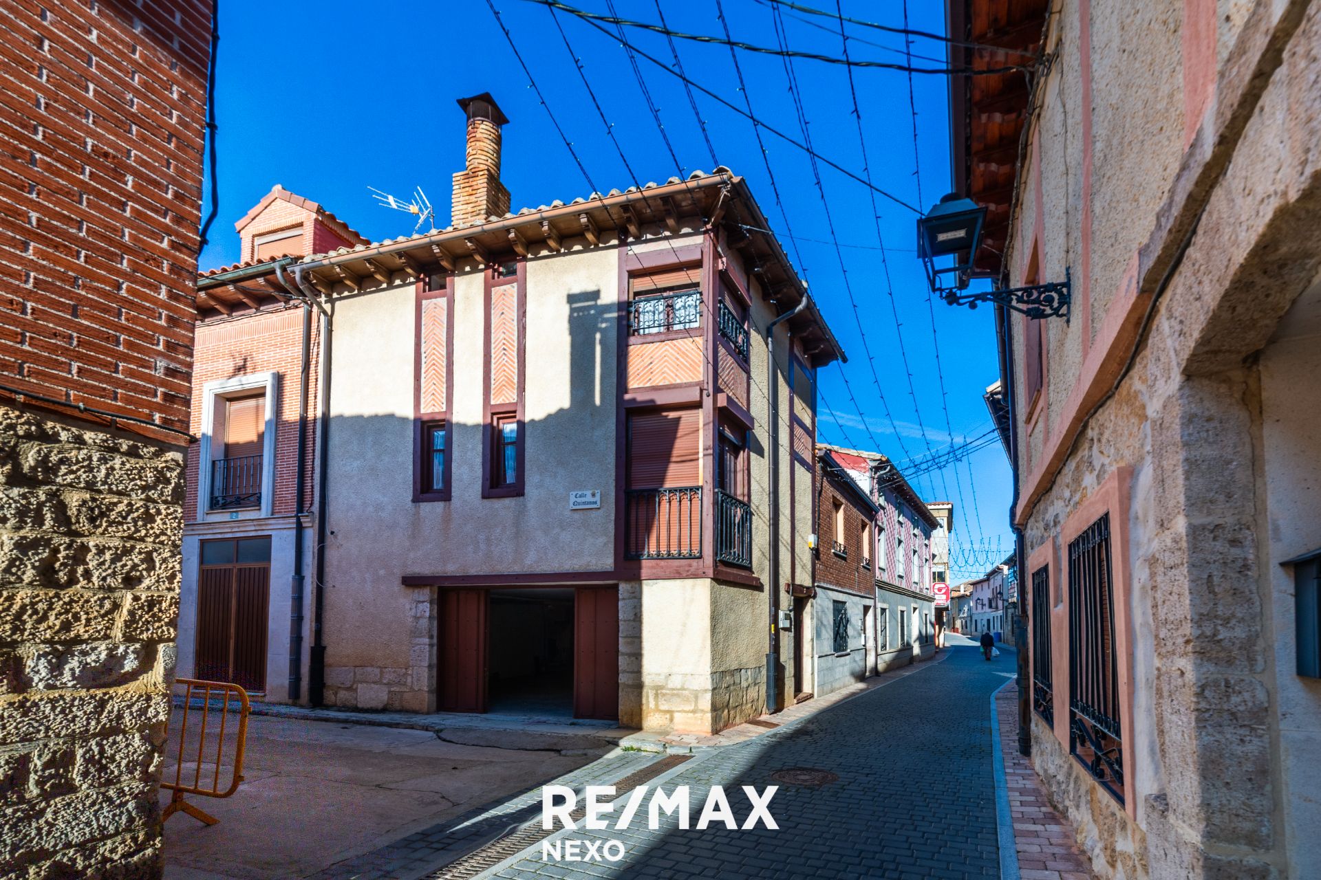 Exterior view of Single-family semi-detached for sale in Astudillo  with Heating, Storage room and Furnished