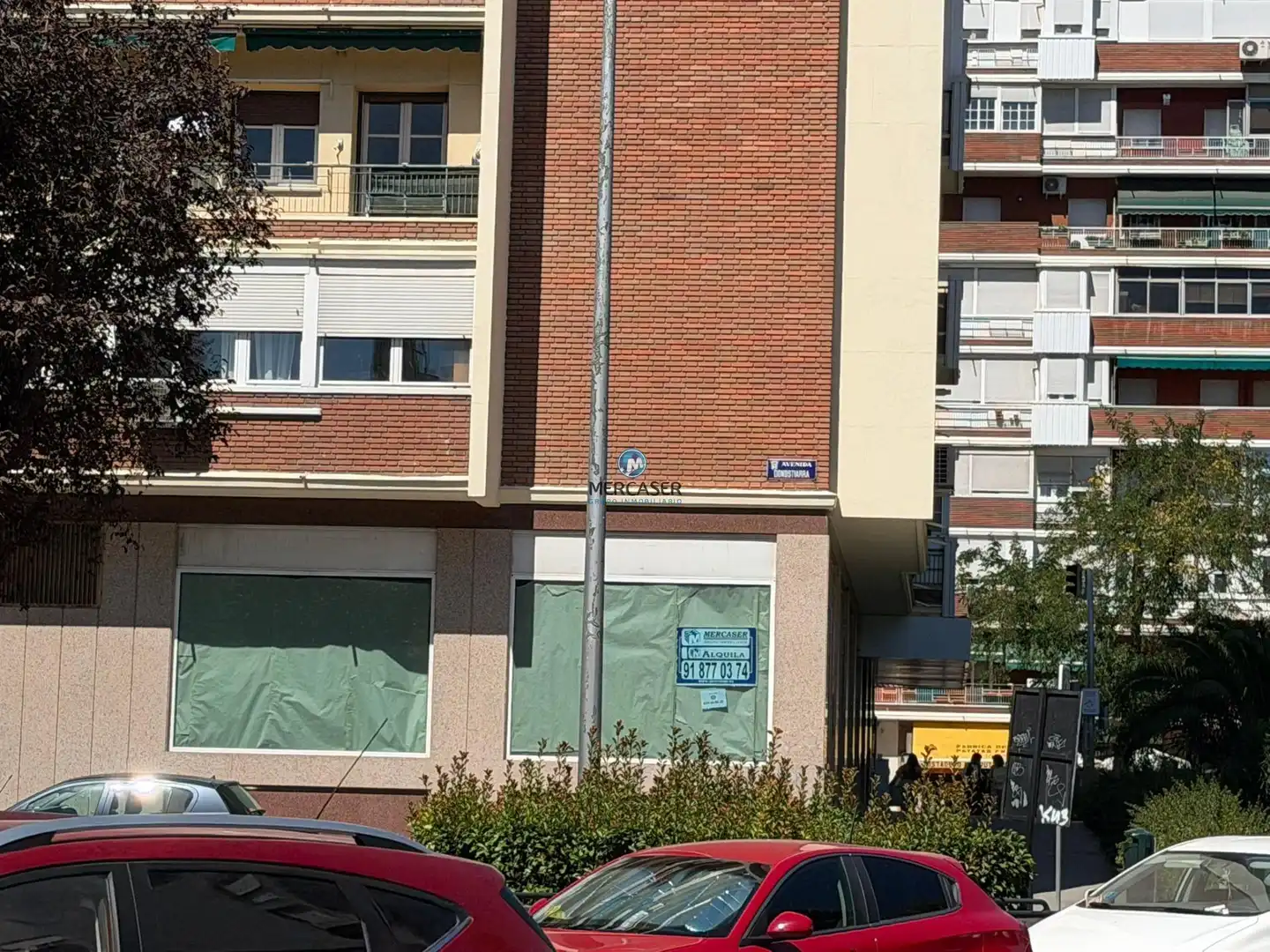 Vista exterior de Local de lloguer en Madrid
