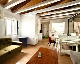 Living room of Flat for sale in  Madrid Capital