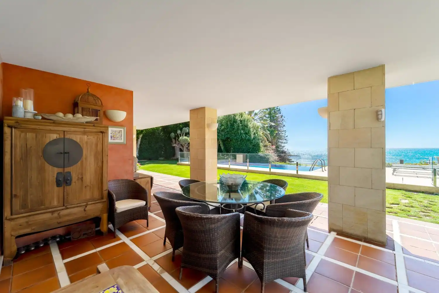 Terraza de Casa o chalet en venta en Alicante / Alacant con Calefacción, Jardín privado y Terraza