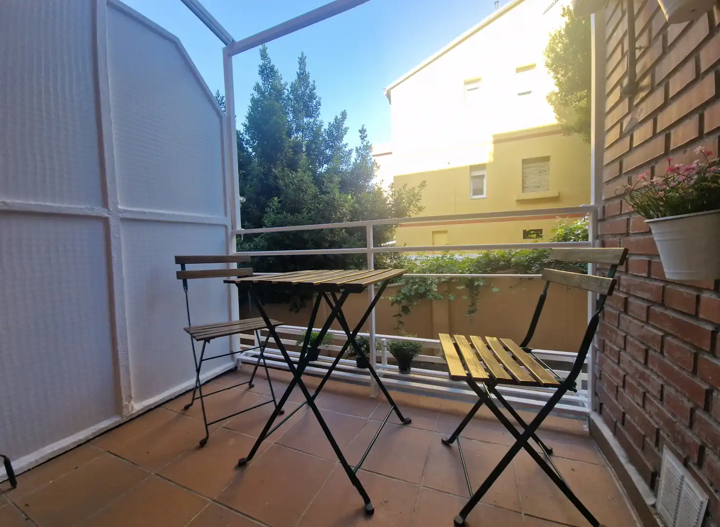 Balcony of Flat for rent in Madrid  with Air Conditioner, Furnished and Oven