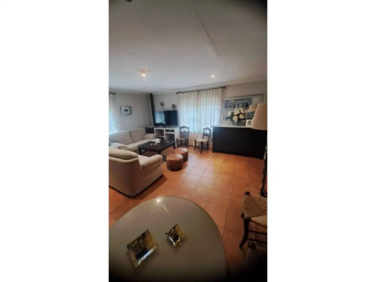 Sala de estar de Casa o chalet en venta en Vianos con Calefacción y Terraza
