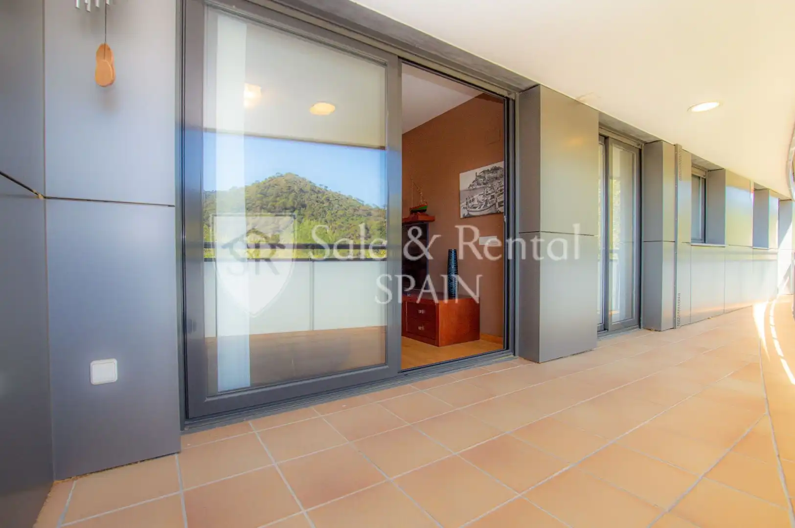 Terrasse von Wohnung zum Verkauf in Tossa de Mar mit Klimaanlage, Heizung und Terrasse