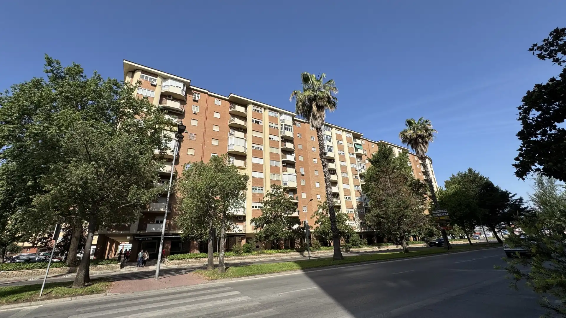 Exterior view of Flat for sale in Badajoz  with Furnished