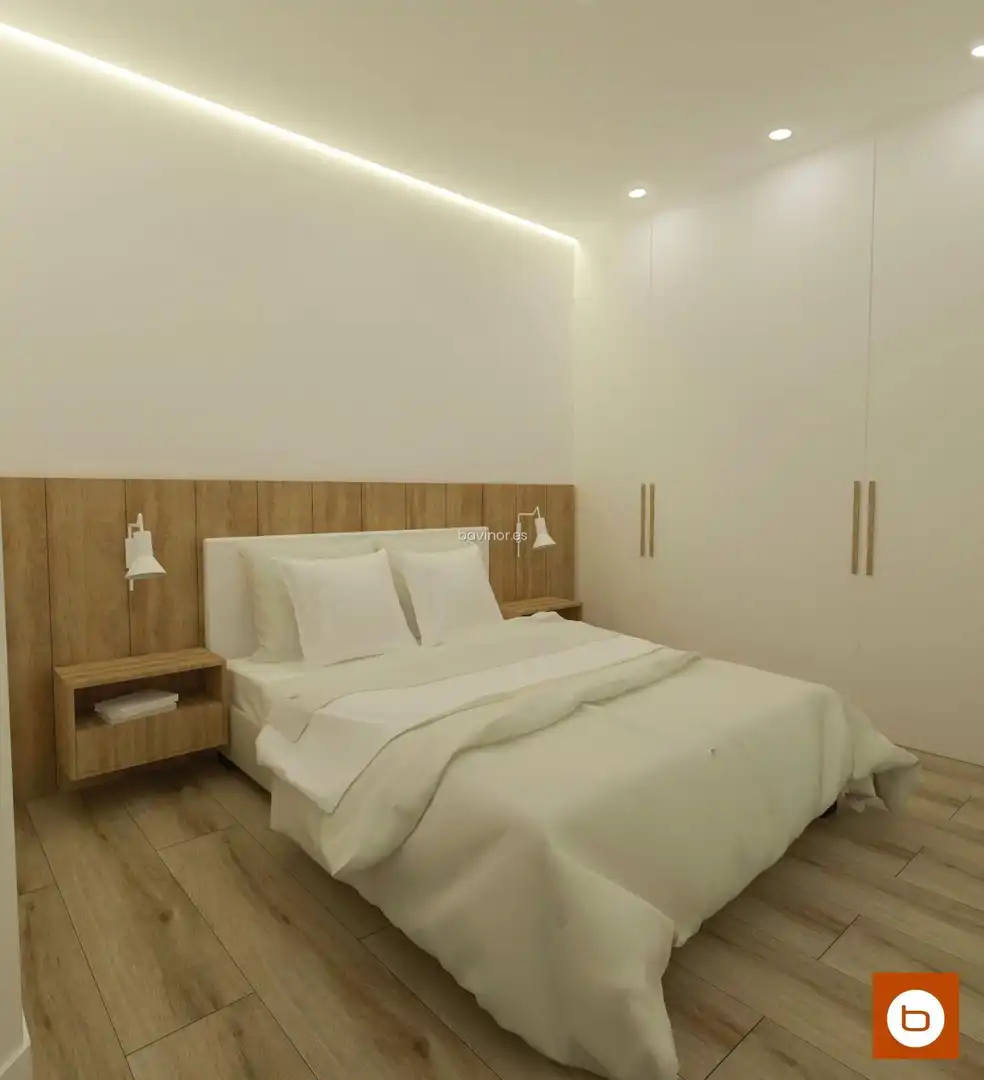 Bedroom of Flat for sale in Alhama de Murcia  with Air Conditioner, Private garden and Balcony
