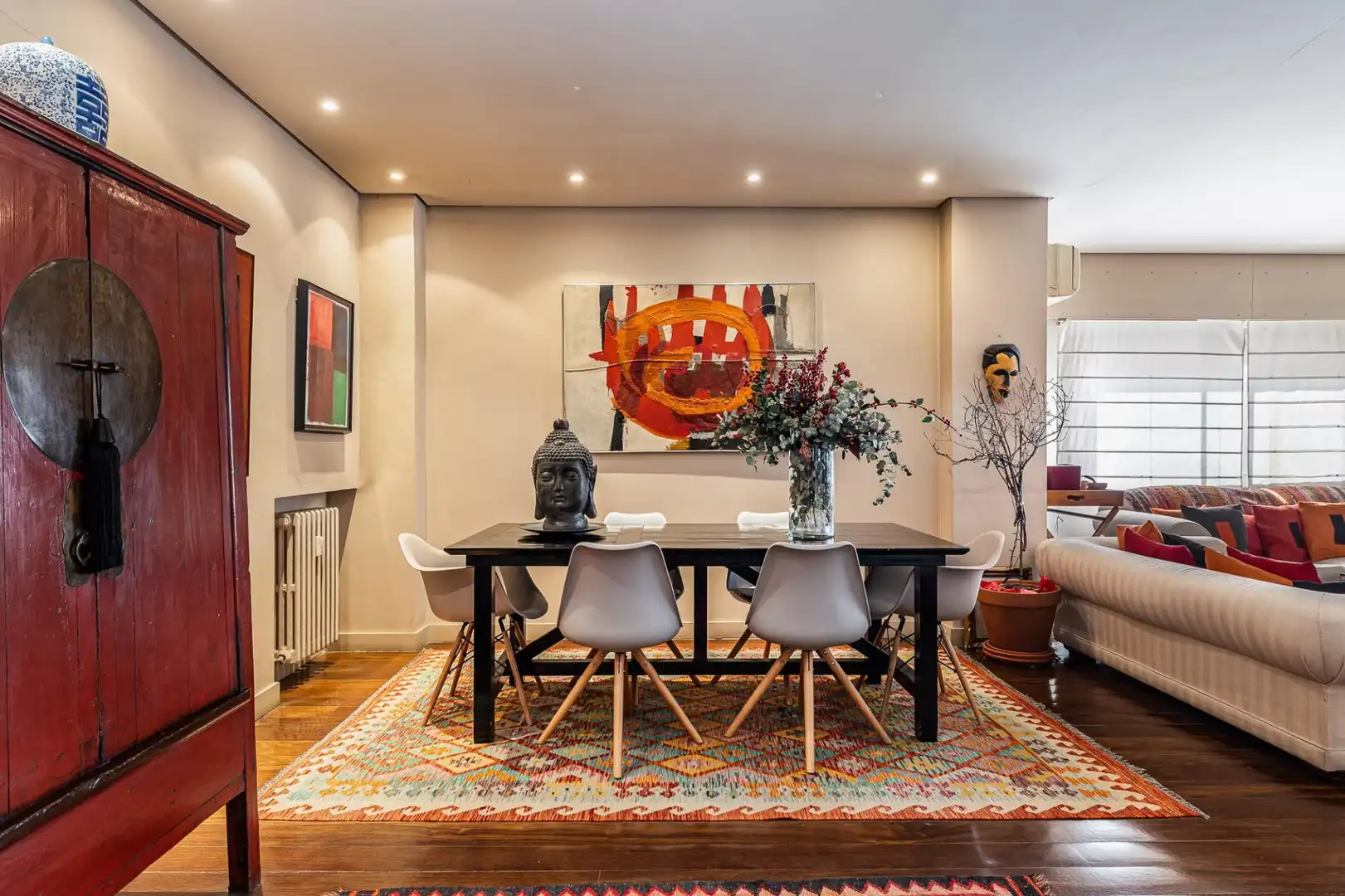 Esszimmer von Wohnung zum Verkauf in Madrid mit Klimaanlage und Abstellraum