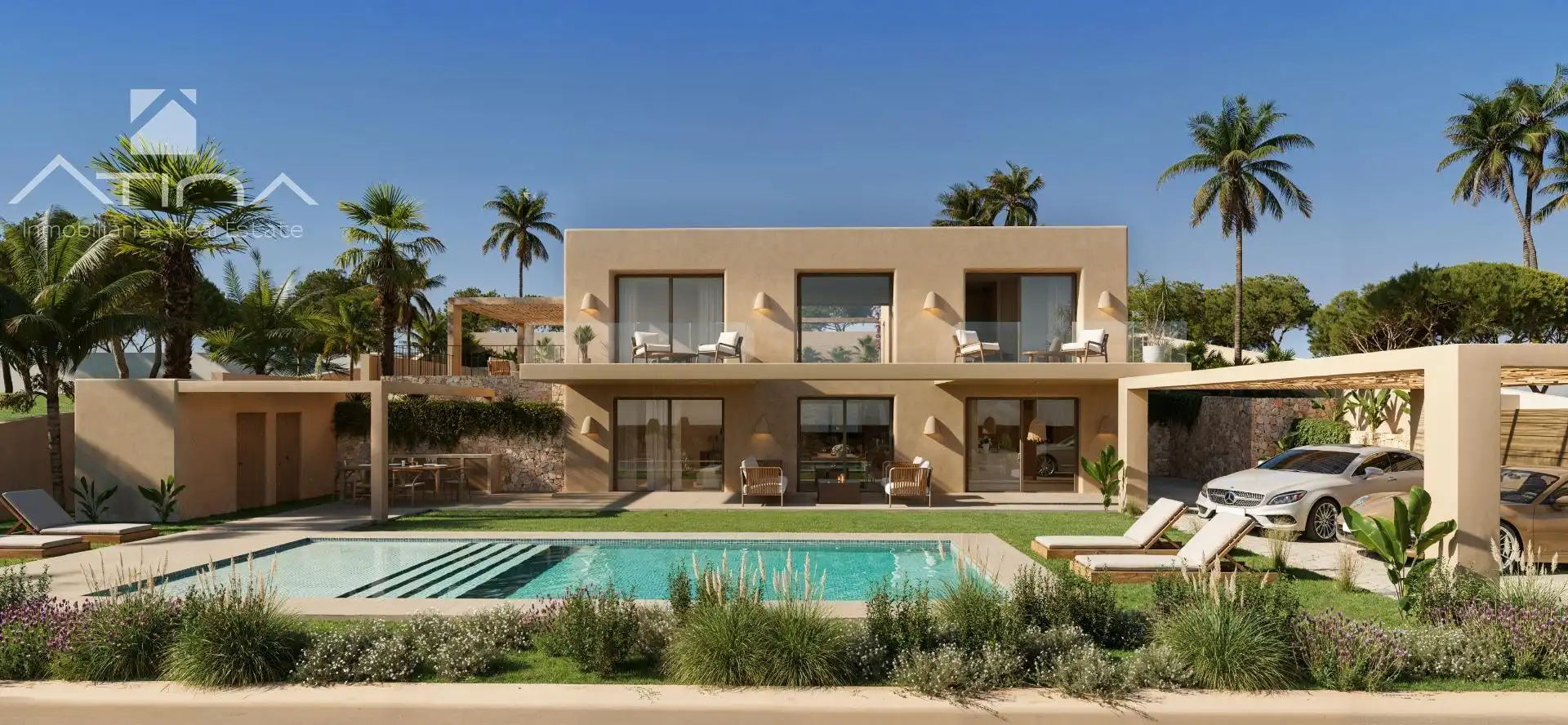 Exterior view of Houses for sale in Jávea / Xàbia  with Air Conditioner, Private garden and Terrace