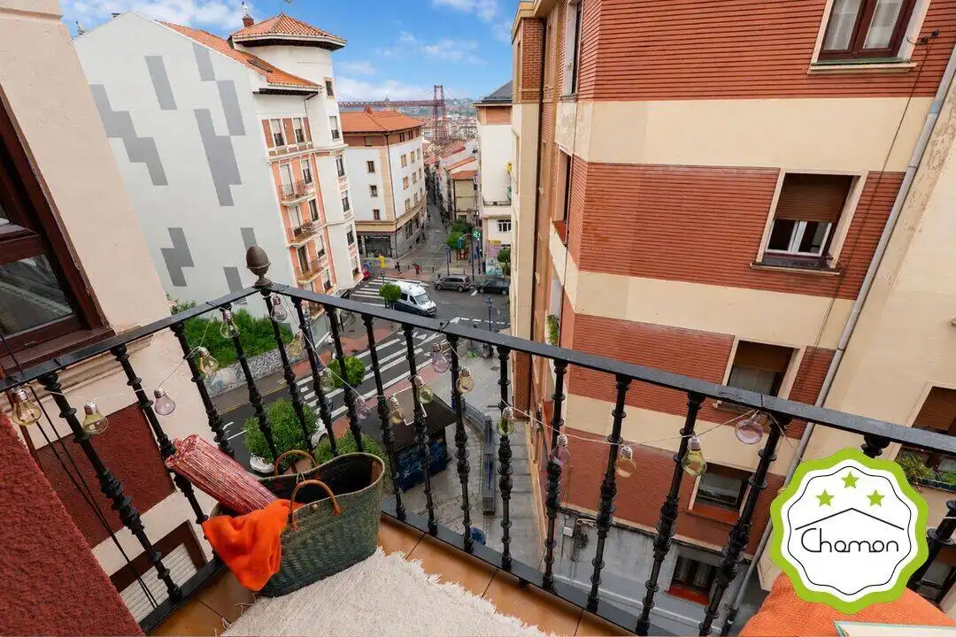 Terrasse von Wohnung zum Verkauf in Portugalete mit Heizung, Terrasse und Abstellraum