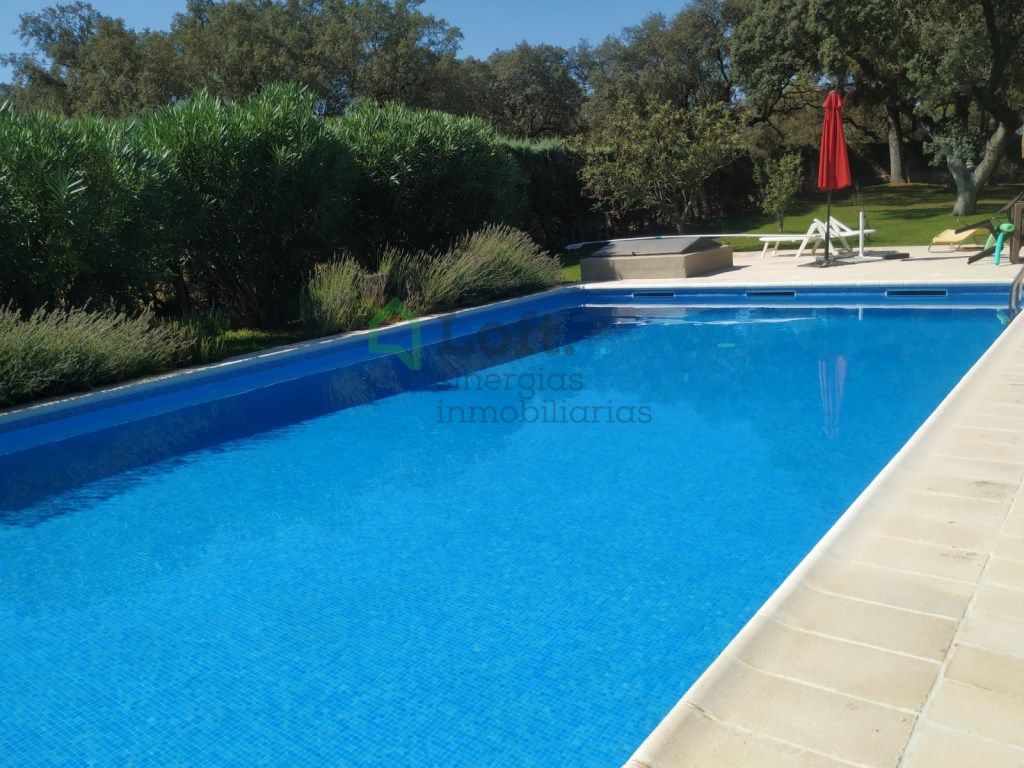 Swimming pool of House or chalet for sale in Badajoz Capital  with Heating, Private garden and Swimming Pool