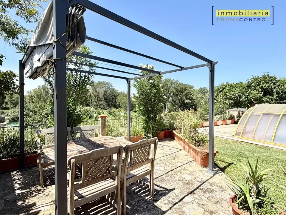 Terrassa de Casa o xalet en venda en Zuera amb Aire condicionat, Calefacció i Jardí privat
