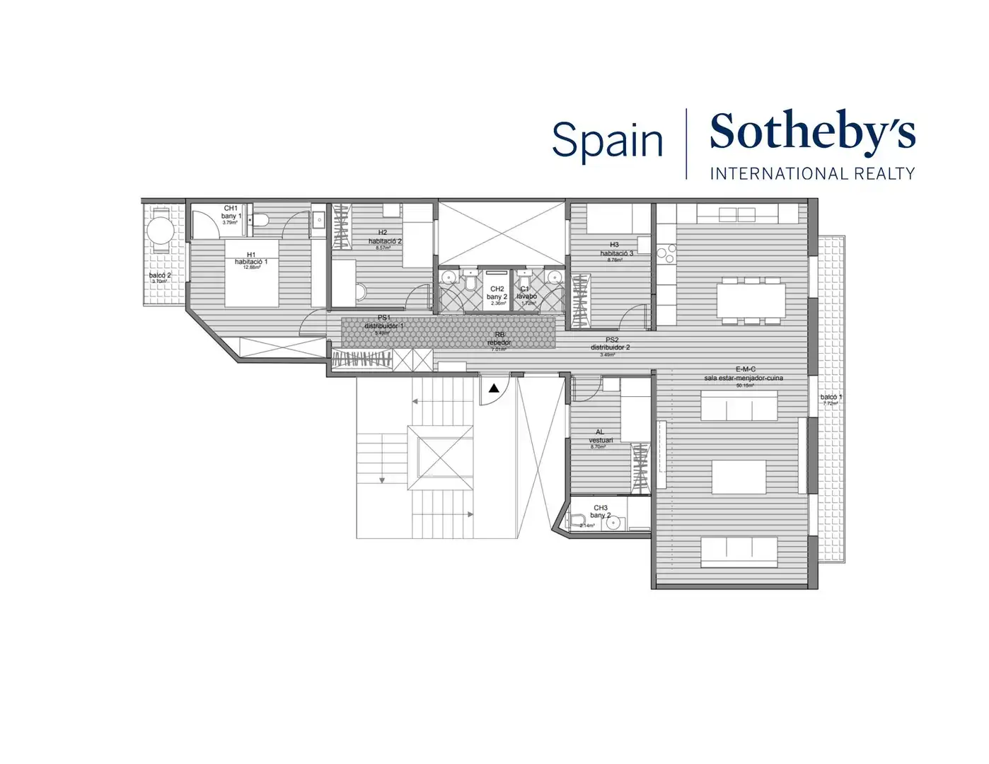 Apartamento en venta en Barcelona con Aire acondicionado y Calefacción