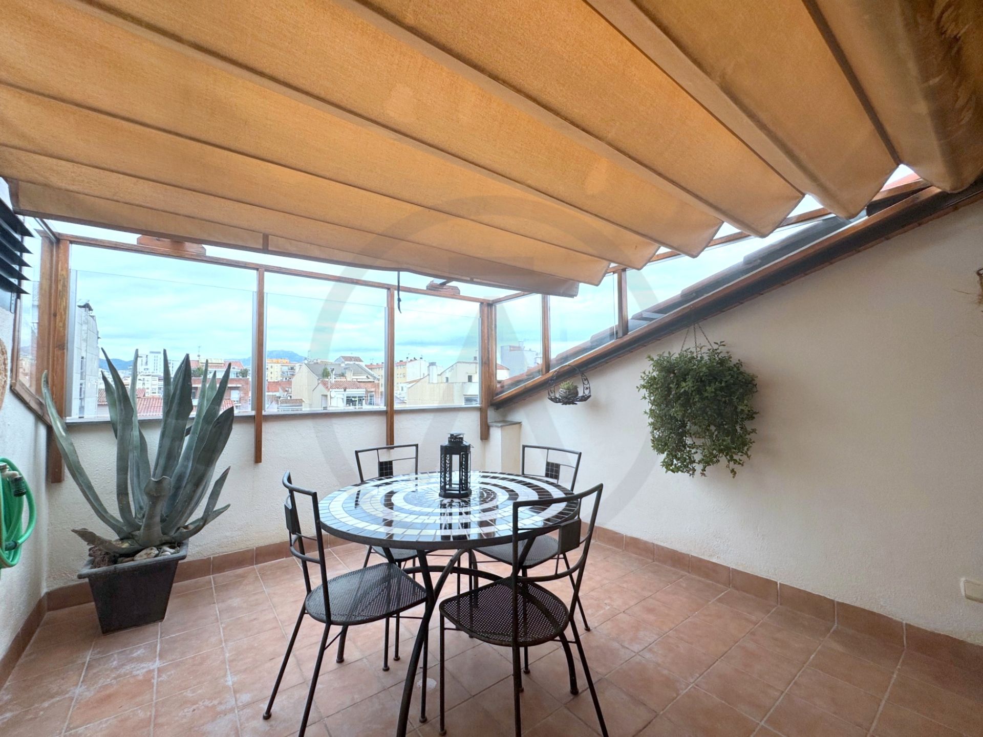 Terrace of Duplex for sale in Terrassa  with Heating, Terrace and Storage room