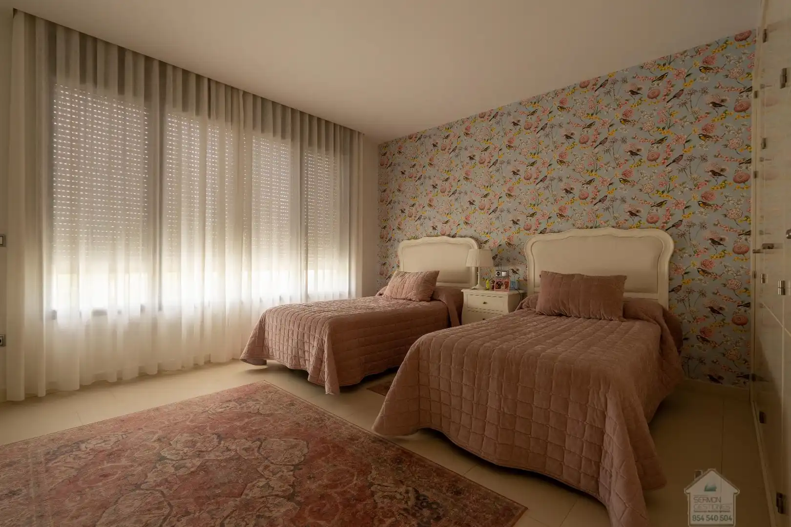 Bedroom of Houses for rent in Dos Hermanas  with Air Conditioner, Heating and Swimming Pool