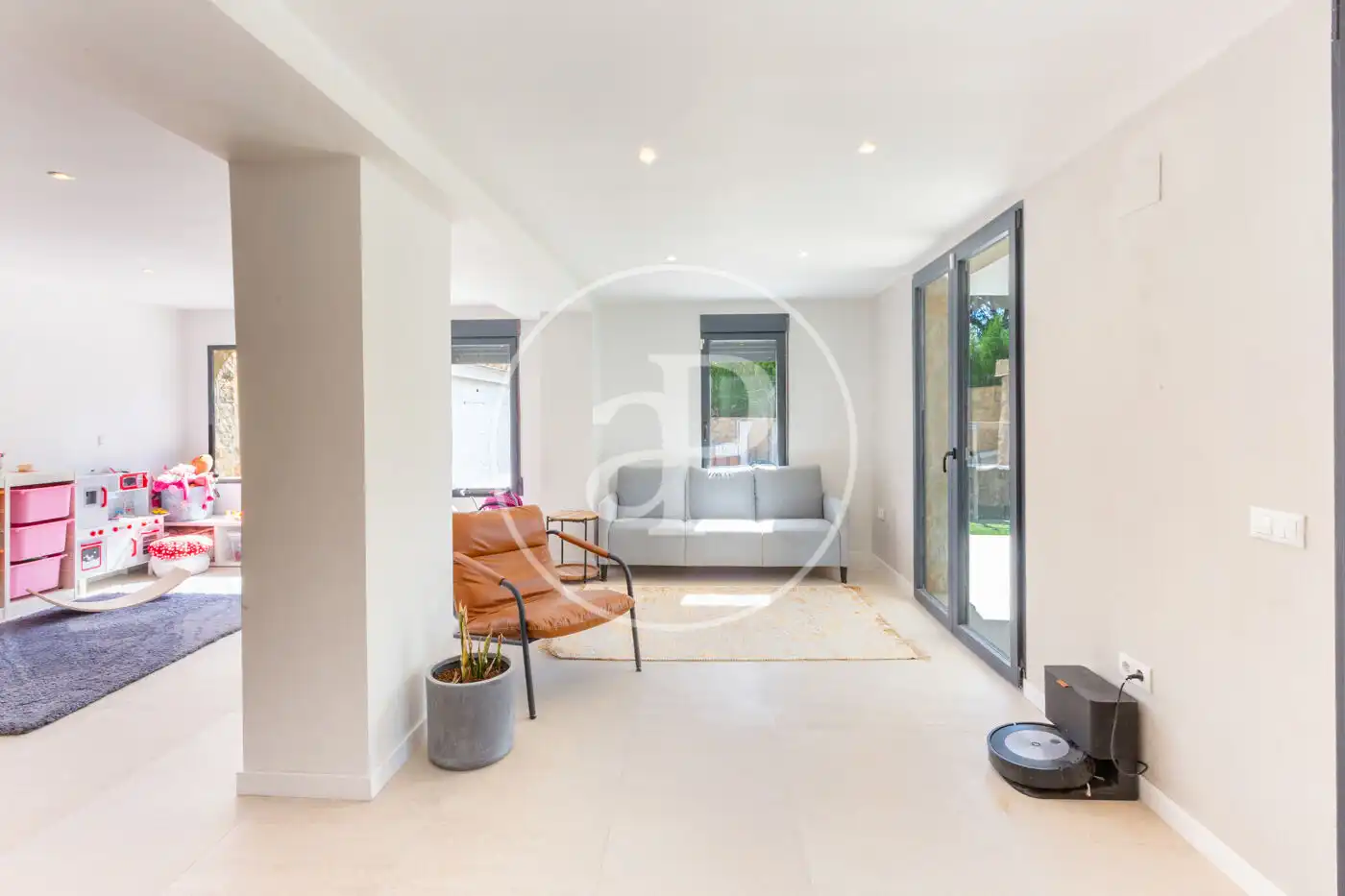 Living room of Houses for sale in L'Eliana  with Air Conditioner, Heating and Private garden