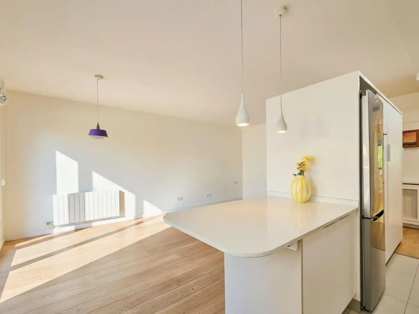 Küche von Wohnung zum Verkauf in Barcelona mit Klimaanlage, Heizung und Terrasse