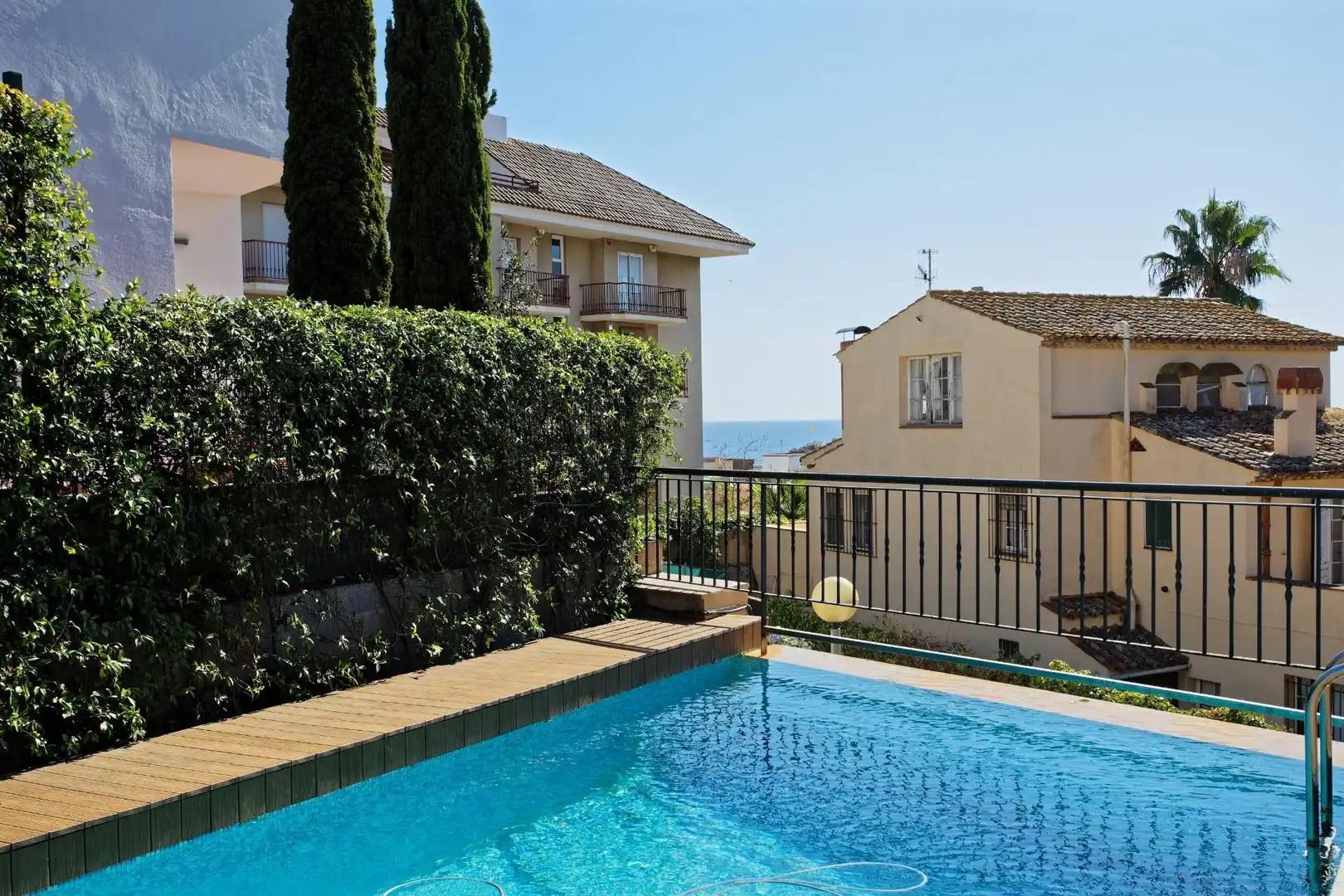 Piscina de Casa o chalet en venta en Centre