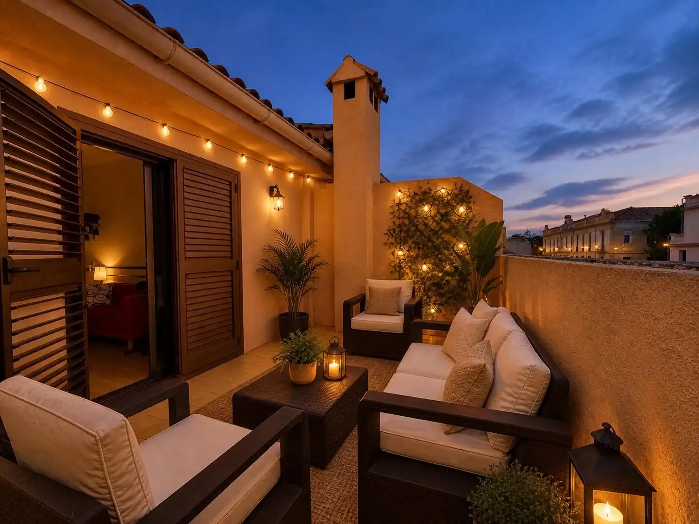 Terraza de Casa adosada en venta en Paterna con Aire acondicionado, Jardín privado y Trastero