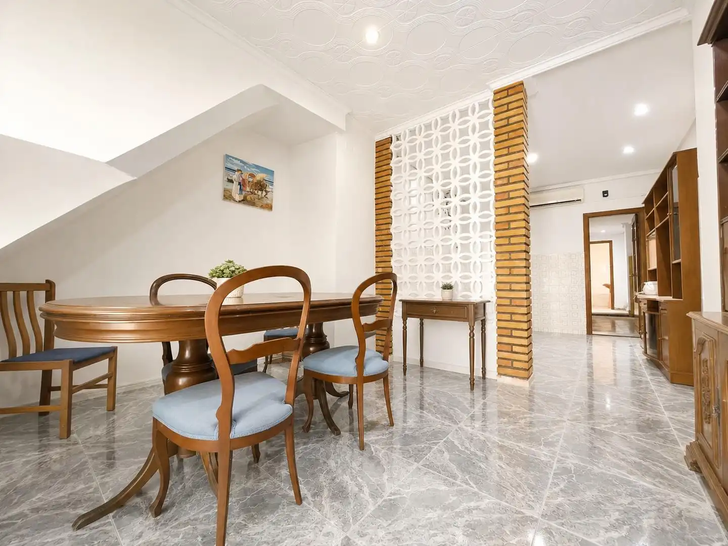 Dining room of Houses for sale in Museros  with Terrace and Balcony