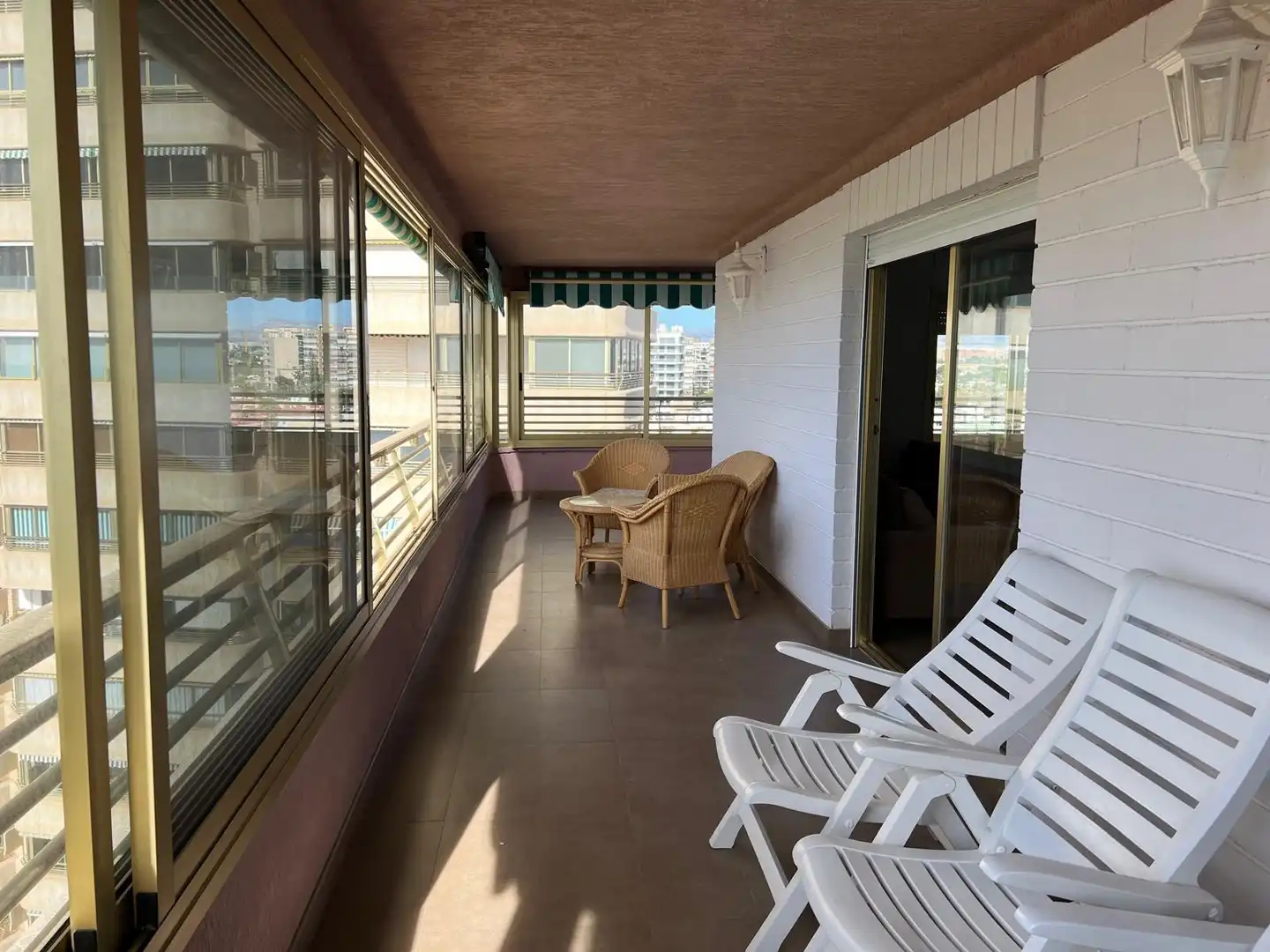 Terrace of Flat for sale in El Campello  with Air Conditioner, Heating and Terrace