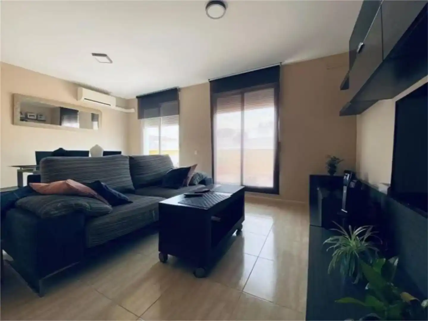 Sala d'estar de Àtic en venda en Burriana / Borriana amb Aire condicionat