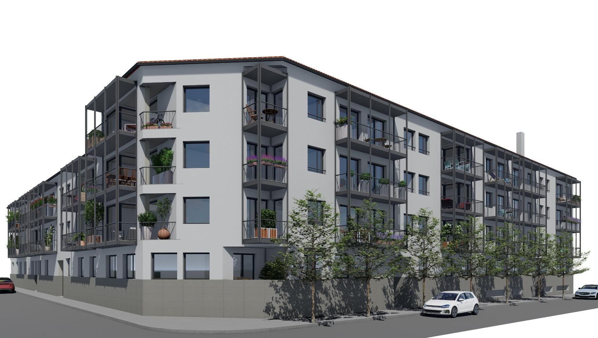 Exterior view of Flat for sale in Sant Celoni  with Heating, Terrace and Balcony