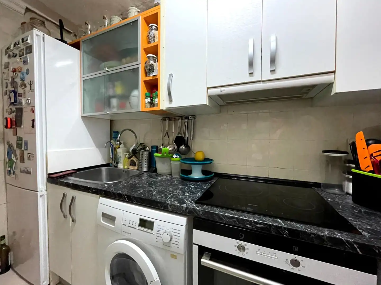Cocina de Dúplex en venta en Borja con Aire acondicionado