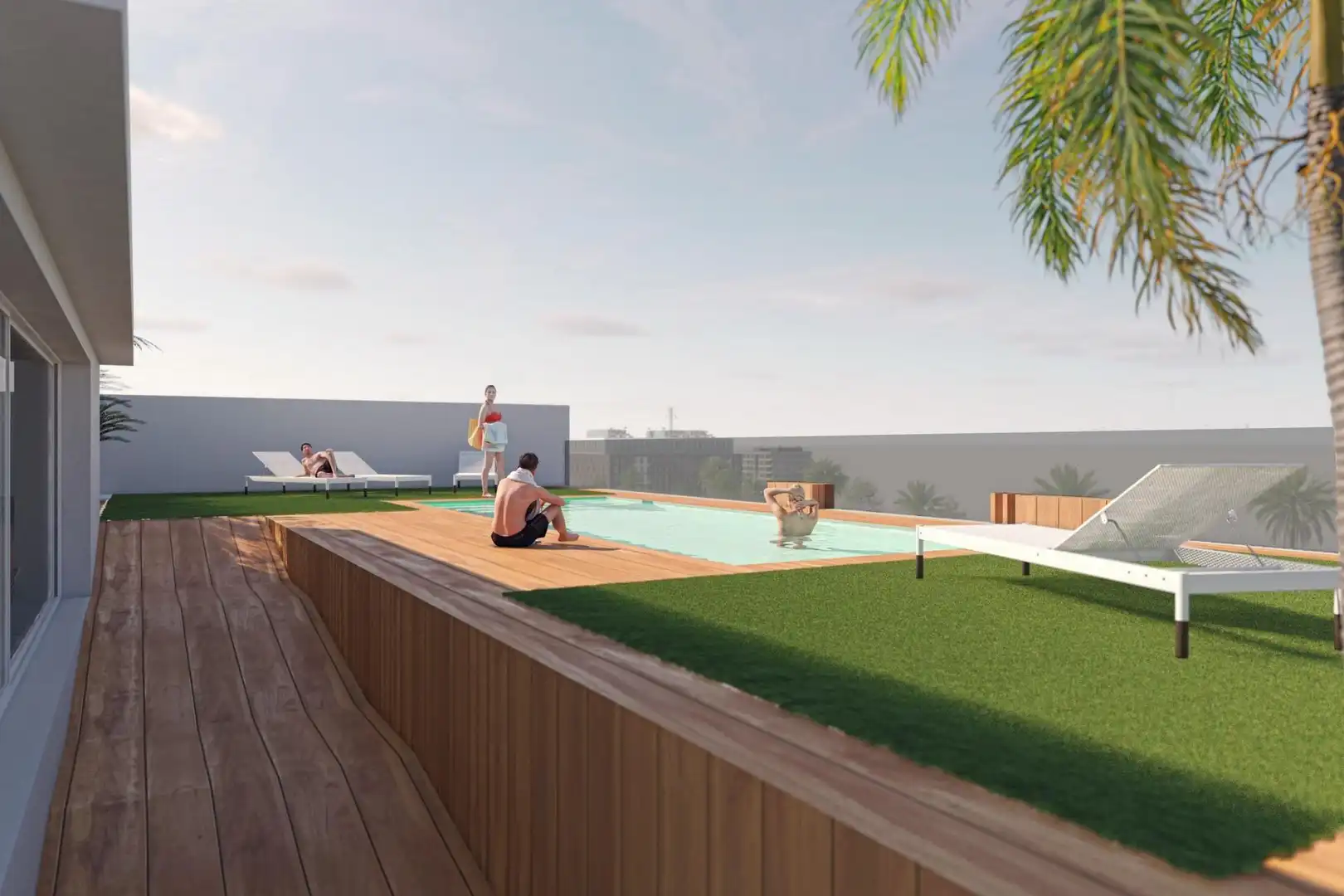 Attique avec piscine à vendre à Lo Pagán, imagen 5