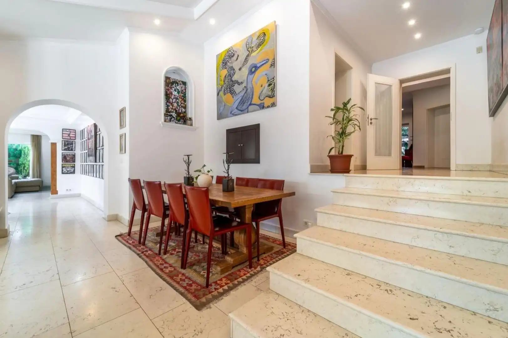 Comedor de Casa o chalet en venta en Marbella con Aire acondicionado, Calefacción y Jardín privado