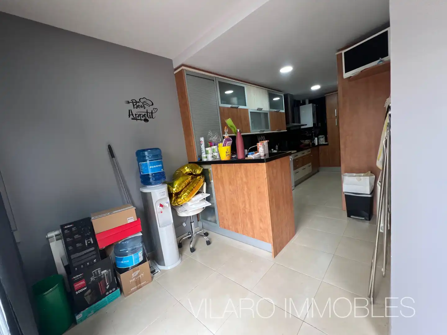 Cocina de Piso en venta en Sant Vicenç de Castellet con Aire acondicionado, Calefacción y Parquet