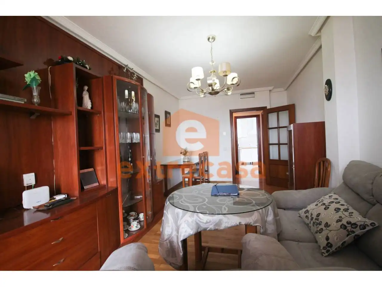 Sala d'estar de Apartament en venda en Badajoz amb Aire condicionat i Terrassa