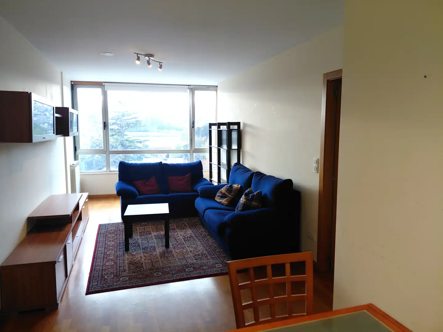 Wohnzimmer von Wohnung zum Verkauf in Oleiros mit Heizung, Parkett und Möbliert