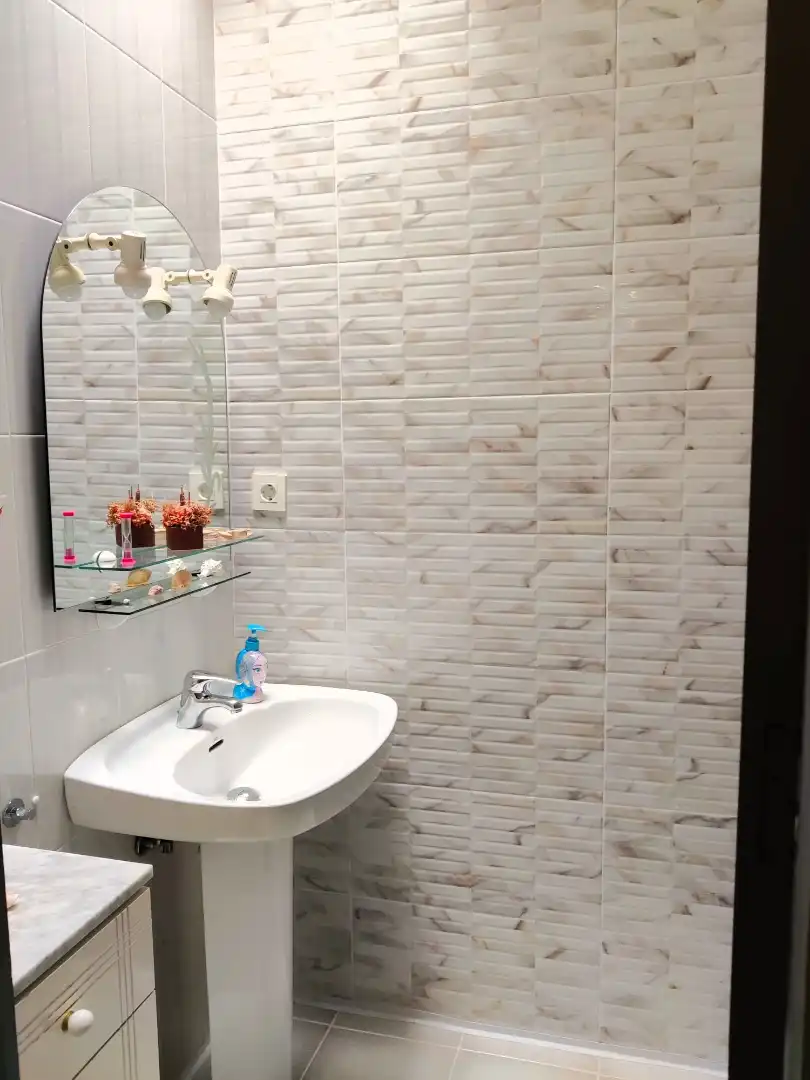 Bathroom of Flat for sale in Lorca  with Air Conditioner, Terrace and Furnished