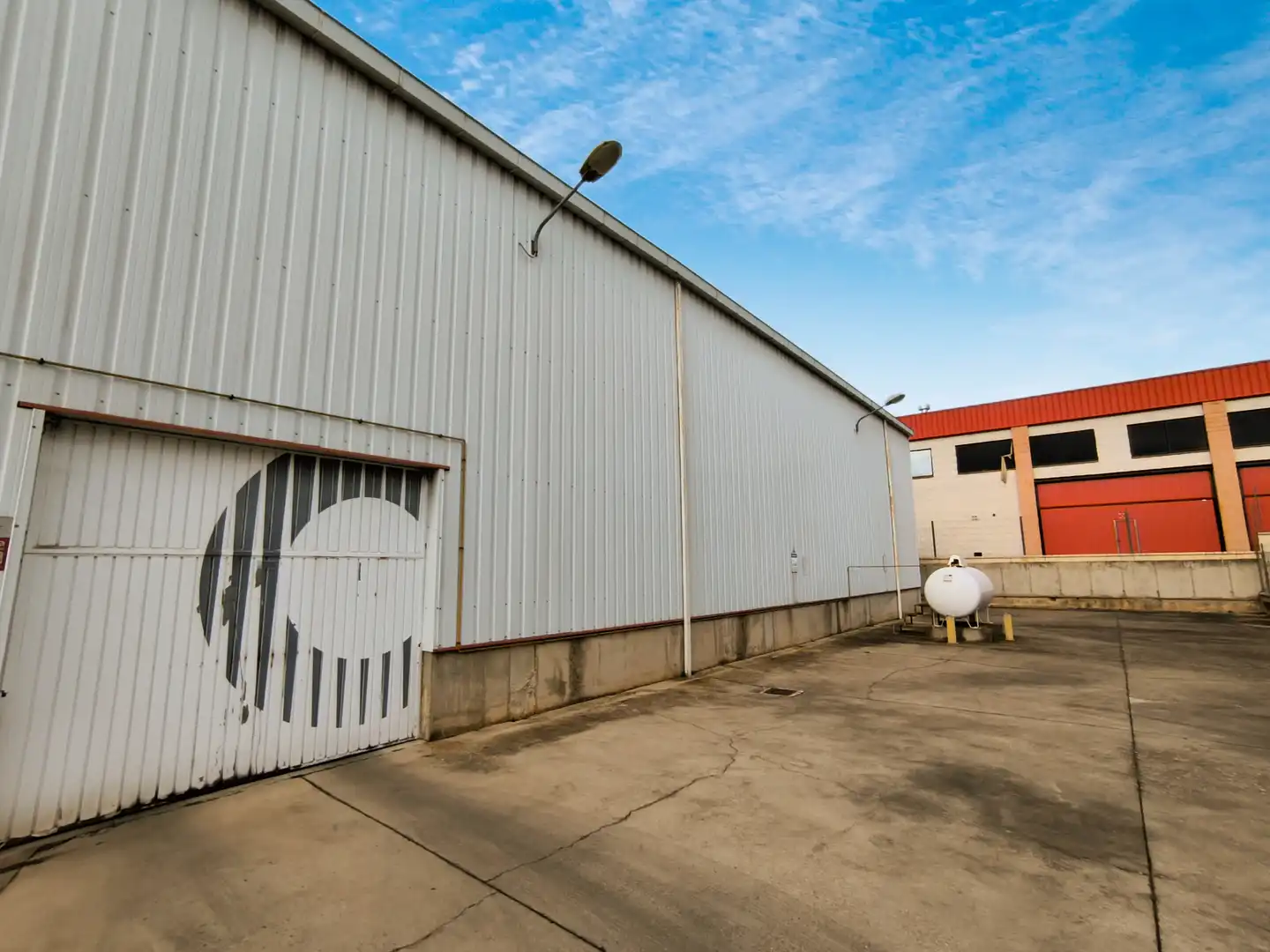 Exterior view of Industrial buildings for sale in Palencia  with Heating and Alarm