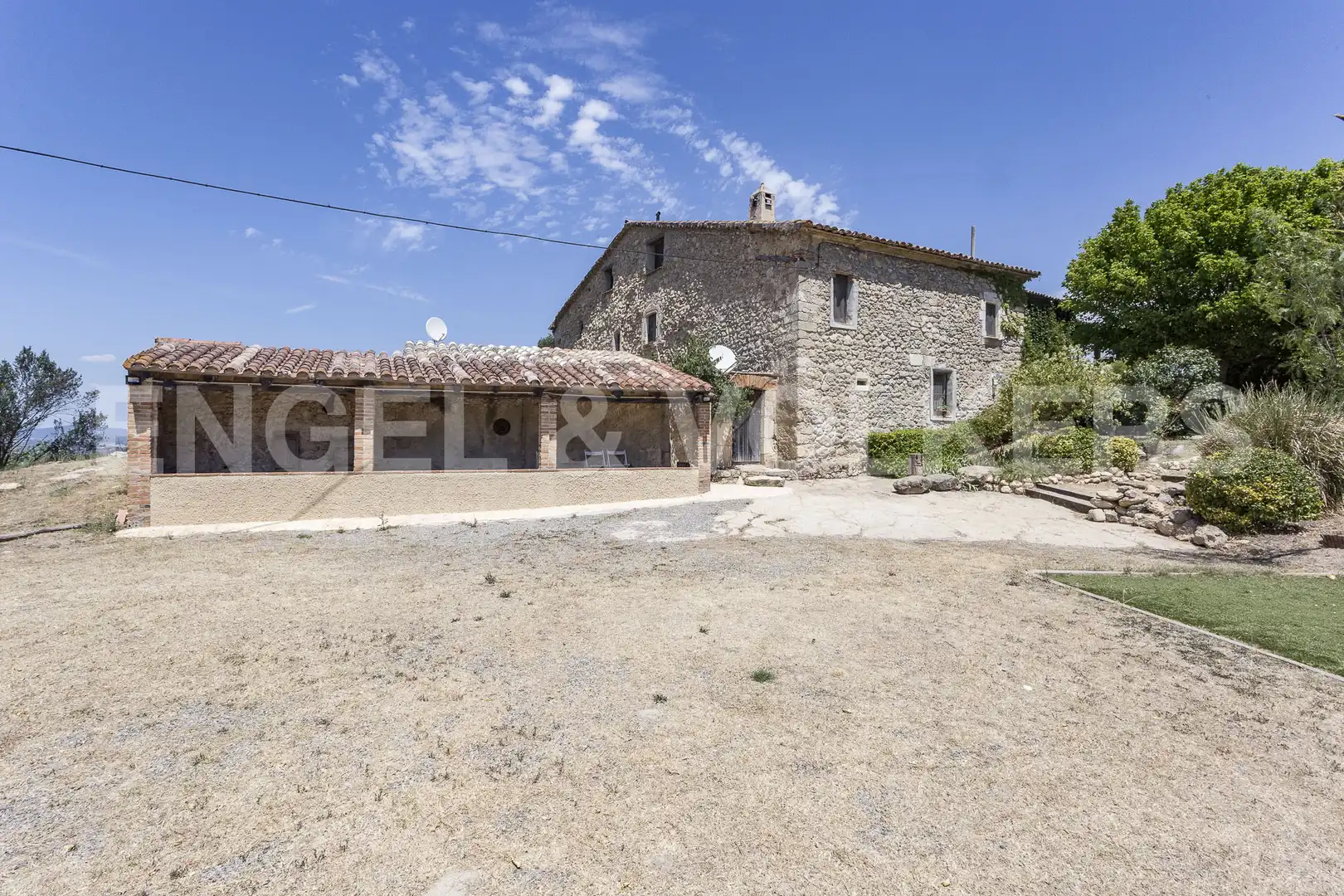 Vista exterior de Finca rústica en venta en Subirats con Calefacción, Jardín privado y Parquet