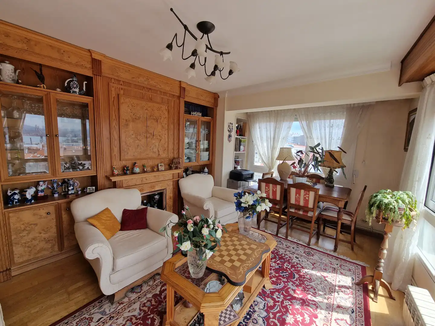 Living room of Flat for sale in Ferrol  with Heating and Terrace