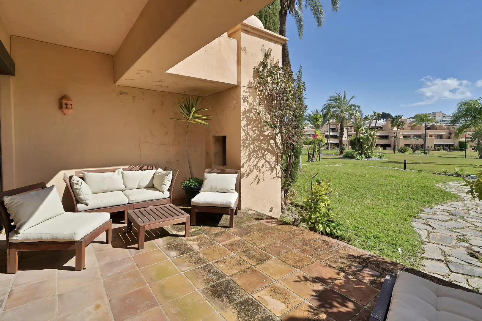 Terrace of Apartments for sale in Estepona  with Heating, Private garden and Terrace