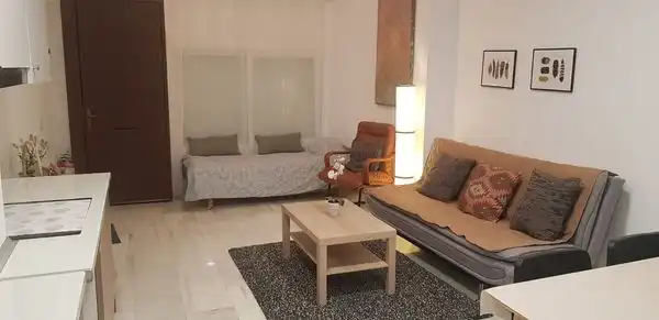 Sala de estar de Estudio en venta en Málaga