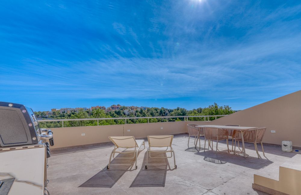 Terrace of Attic for sale in Calvià  with Parquet flooring and Community pool